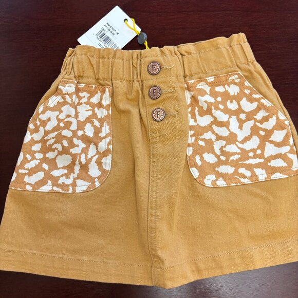Foxtale Girl Skirt with animal Print pockets - Picture 6 of 7